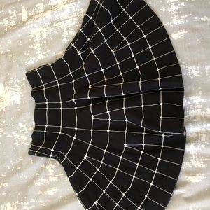 Black High Waisted Skirt